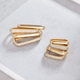 Eloura™ 18K Gold Large Hoop Earrings