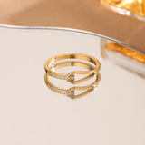 Eloura™ Geometric Diamond Ring