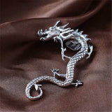 Eloura™ Silver Dragon Earrings
