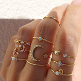 Eloura™ 10 Silver and Gold Set Ring
