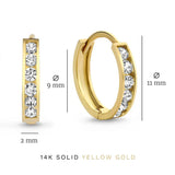 Eloura™ Gold Stone Earrings Set