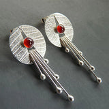 Eloura™ Exclusive Red Stone Drop Earrings