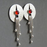 Eloura™ Exclusive Red Stone Drop Earrings