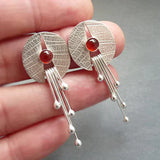 Eloura™ Exclusive Red Stone Drop Earrings