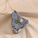 Eloura™ Solitaire Gold Necklace