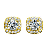 Eloura™ Elegant Gold Zirconia Earrings