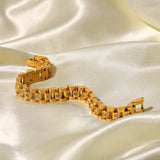 Eloura™ Gold Watchband Bracelet