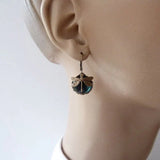 Eloura™ Antique Dragonfly Earrings