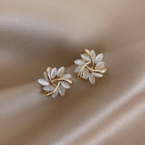 Eloura™ White Opal Earrings