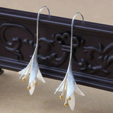 Eloura™ Silver Flower Earrings