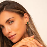 Eloura™ Gold Chain Earrings