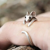 Eloura™ Silver Mouse Ring