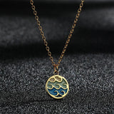 Eloura™ Golden Wave Necklace