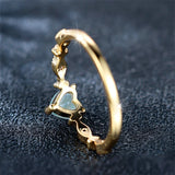 Eloura™ Gold Hearted Ring