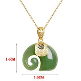 Eloura™ Stone Elephant Pendant