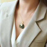 Eloura™ Stone Elephant Pendant