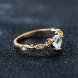 Eloura™ Gold Hearted Ring
