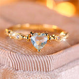Eloura™ Gold Hearted Ring