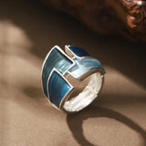Eloura™ Geometric Adjustable Gold Ring