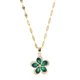 Eloura™  Flower Pendant Necklace