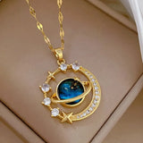 Eloura™ Astronaut Pendant Necklaces