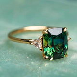 Eloura™ Green Zircon Ring in Gold