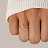 Eloura™ Crystal Heart Ring