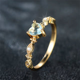 Eloura™ Gold Hearted Ring