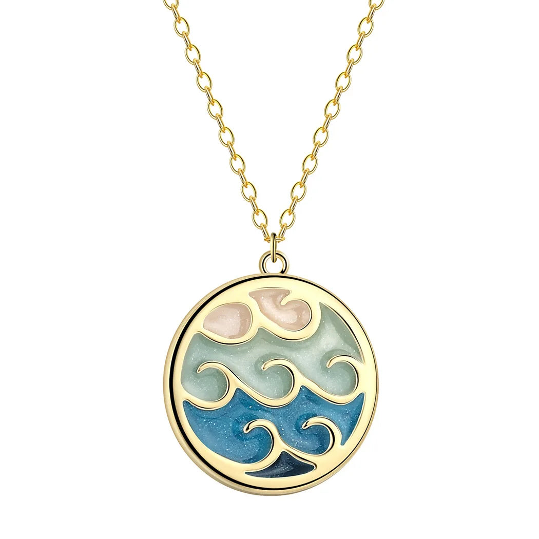 Eloura™ Golden Wave Necklace