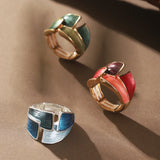 Eloura™ Geometric Adjustable Gold Ring