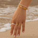 Eloura™ Gold Stars Bracelet