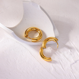 Eloura™ Classic Gold Hoops