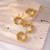 Eloura™ Classic Gold Hoops