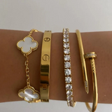 Eloura™ Classy White Bands
