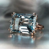 Eloura™ Vintage Blue Zirconia Ring