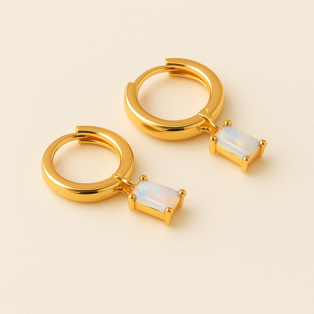 Eloura™ Birthstone Hoops
