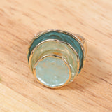 Eloura™ Boho Three‑Layer Enamel Ring