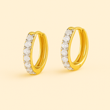 Eloura™ Gold Stone Hoops