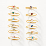 Eloura™ Birthstone Gold Rings