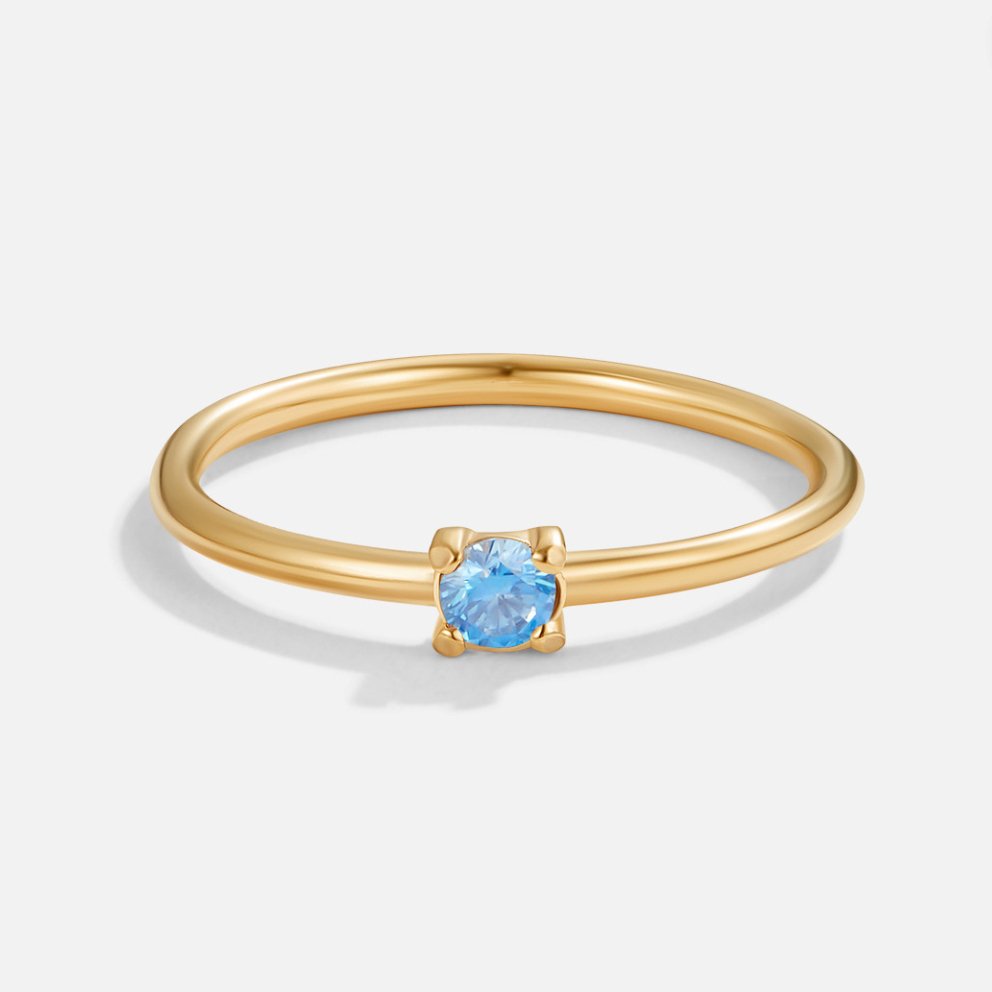 Eloura™ Birthstone Gold Rings