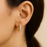 Eloura™ Gold Diamond Earrings