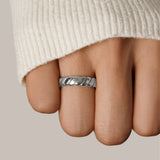 Eloura™ Twisted Infinity Silver Ring
