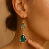 Eloura™ Blue Dream Drop Earrings