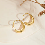 Eloura™ Drop Hoop Earrings