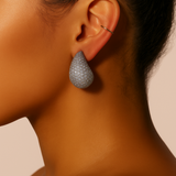 Eloura™ Silver Waterdrop Earrings