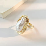 Eloura™ Gold Vintage Pearl Ring