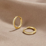 Eloura™ Eternity Hoop Earrings