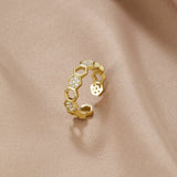 Eloura™ Gold & Crystal Ring