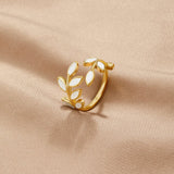 Eloura™ Gold Leaf Ring