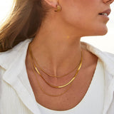 Eloura™ Multi-Layered Gold Chain Necklace